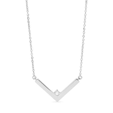 Customizable V-Shaped Necklace