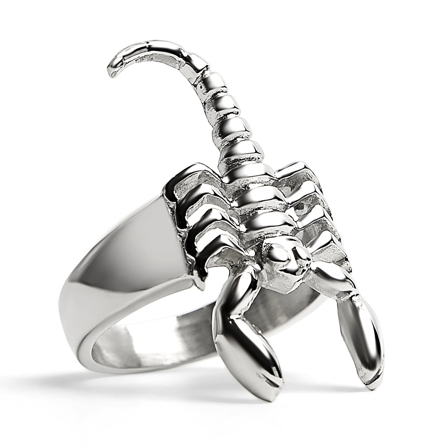 18K Gold PVD Stainless Steel Scorpion Ring / SCR4058
