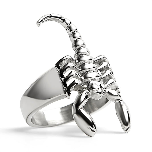 18K Gold PVD Stainless Steel Scorpion Ring / SCR4058
