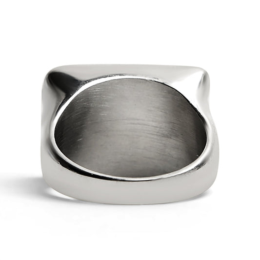 Stainless Steel AK-47 Gun Signet Ring / SCR4078