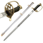 1860 CSA Shelby Officer Civil War Replica Sword