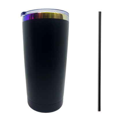 Customizable Rainbow Plated 20oz Tumbler