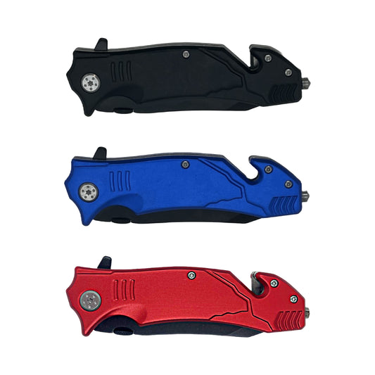 Customizable Metal Handle Folding Pocket Knife