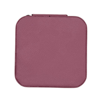 Customizable Leatherette Jewelry Box