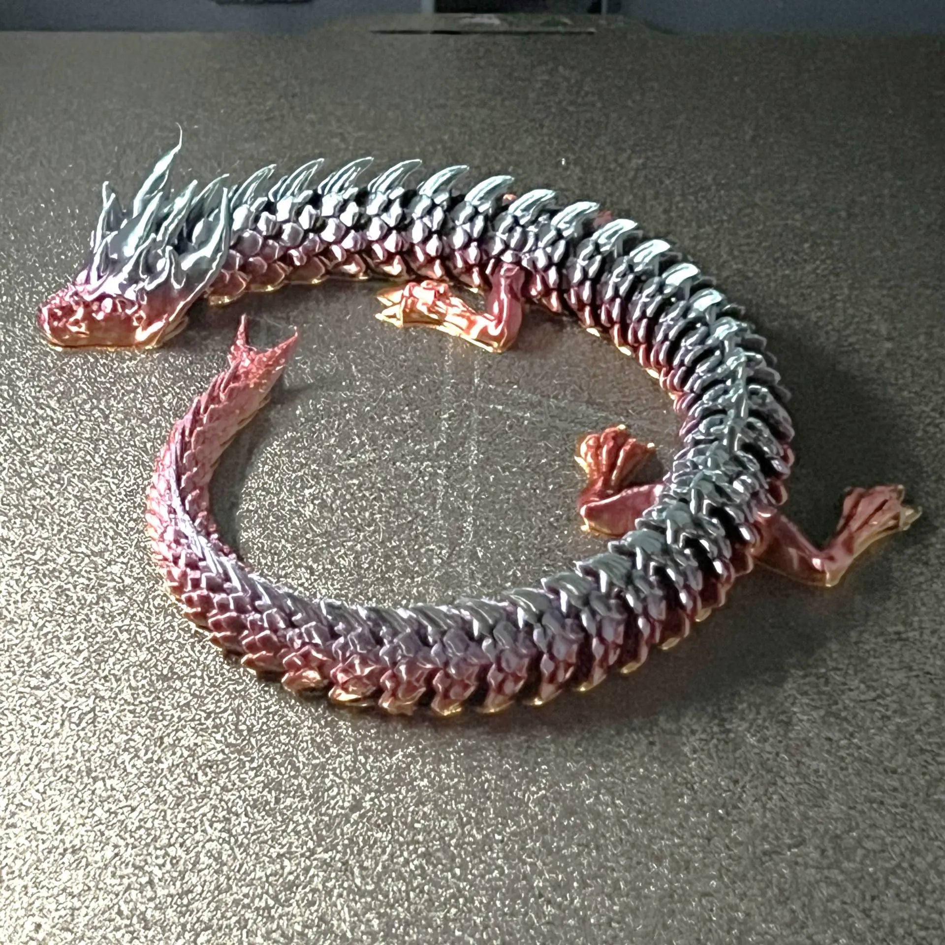 Articulated Night Fire Dragon