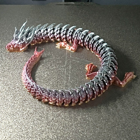 Articulated Night Fire Dragon