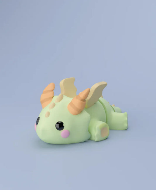 3D Flexi Baby Dragon Keychain (Limited Time Free) UniQrint