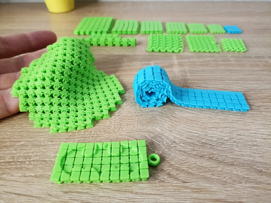 Articulated Plate - No Support - Print-In-Place