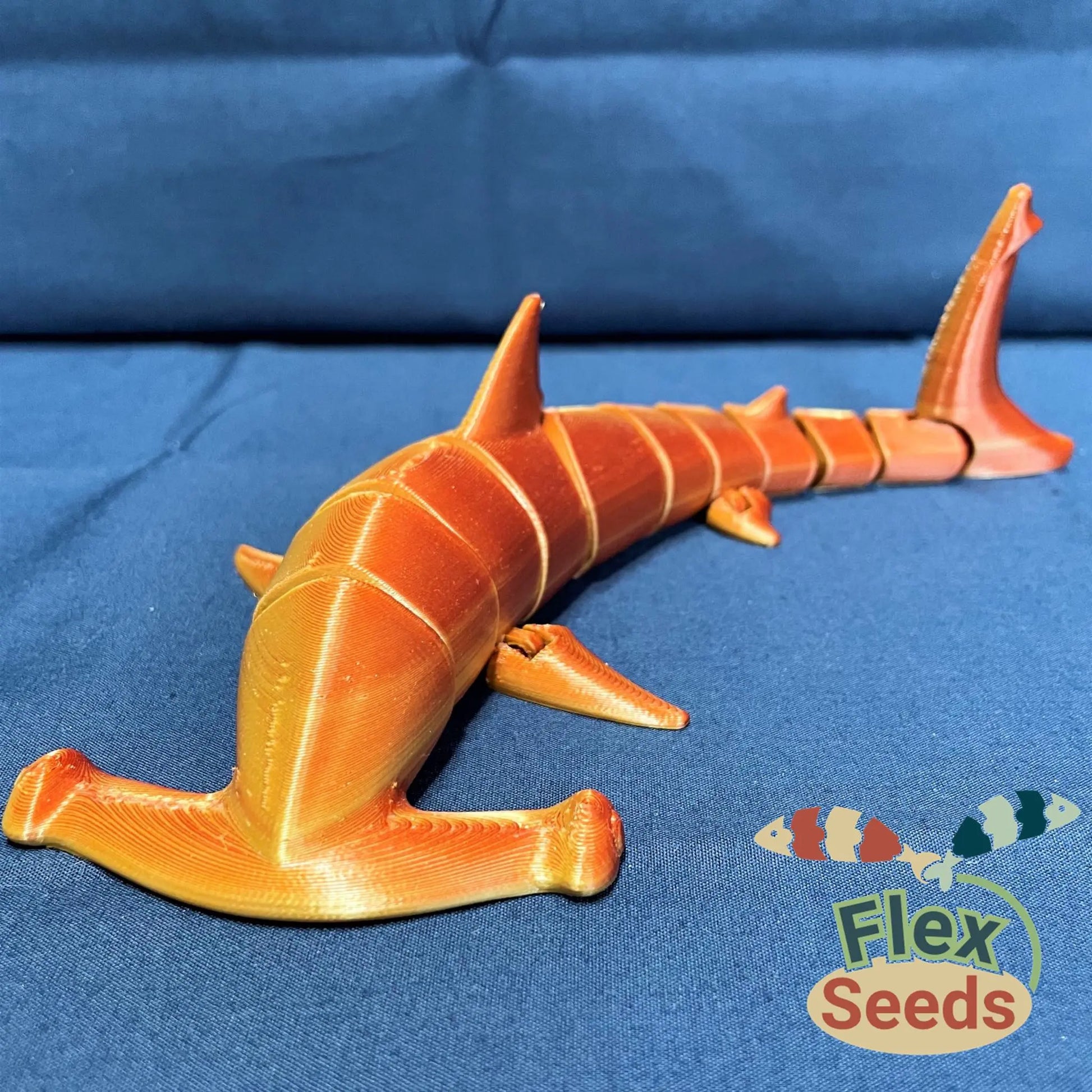 Flexi Hammerhead Shark (print-in-place)