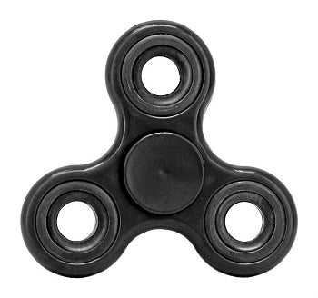 Stress Relief Hand Spinner and Spinning Tri Fidget High Speed Black