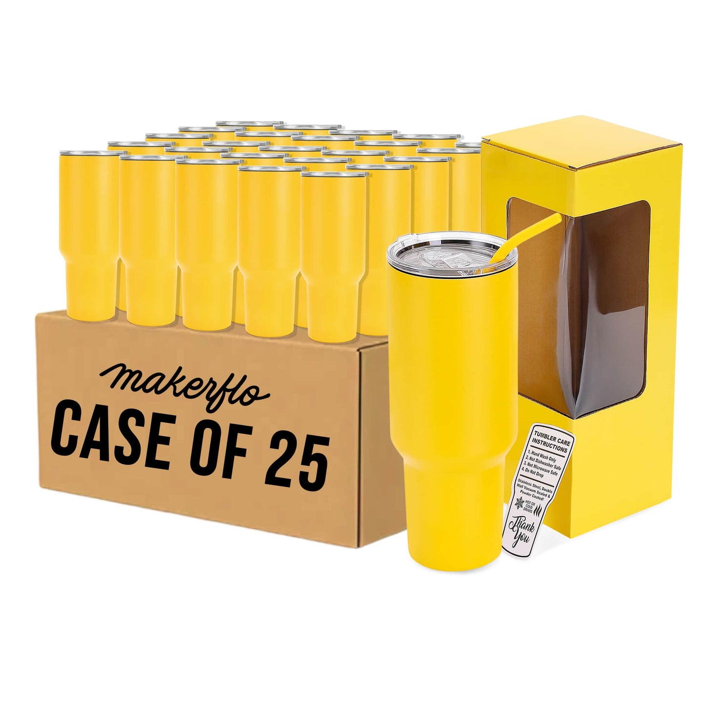 Laser Engraved Customizable 40oz Tumbler