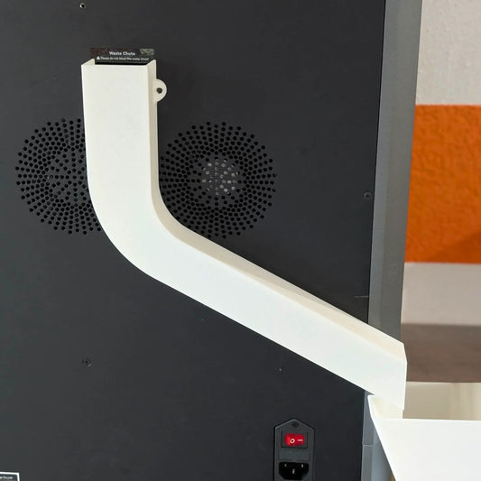 K2 Plus Poop Chute left side (simpel)