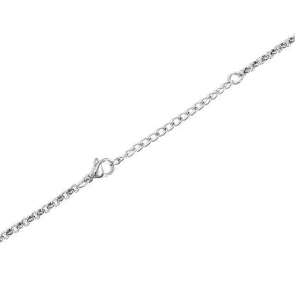 Personalizable Blank Heart Hidden Message Necklace