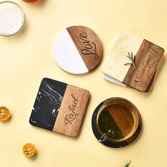Engraved coasters