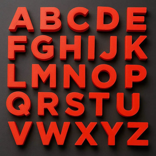 ALPHABET LETTERS - NEW VERSION