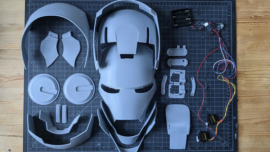 Ironman Articulated Wearable Helmet