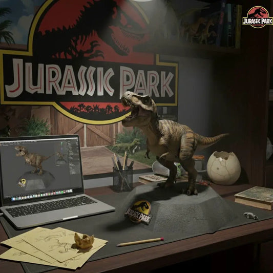 Jurassic Park T - REX statue