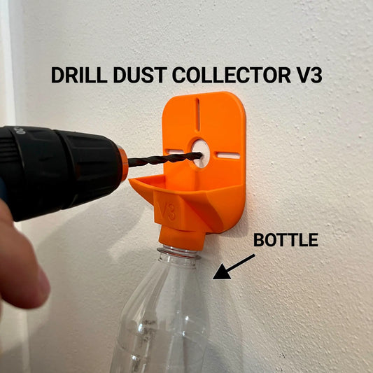 Drill Dust Collector and Guide V3