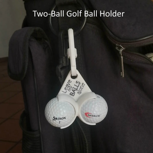 Two-Ball Golf Ball Holder