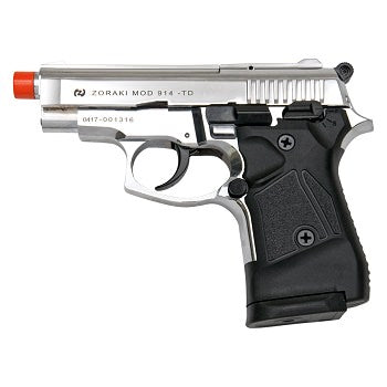 Zoraki Front Firing M914 Chrome Finish 9mm Blank Gun Pistol