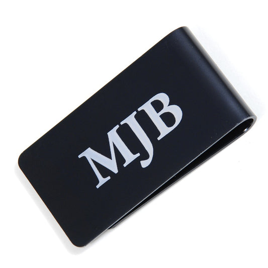 Laser Engraved Customizable Money Clip