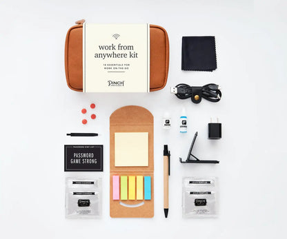 Work from Anywhere Kit | Cognac