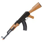 Spring AK47 Assault Rifle Airsoft gun - Laser & Light