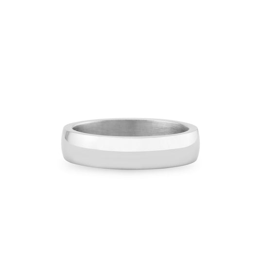 Polished Stainless Steel Blank Ring / PRJ2029