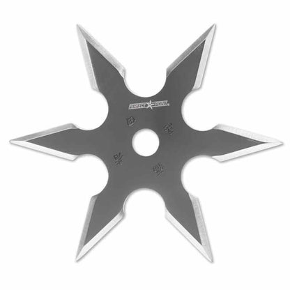 Six Point Ninja Star – Stainless Steel 6 Point Throwing Shuriken