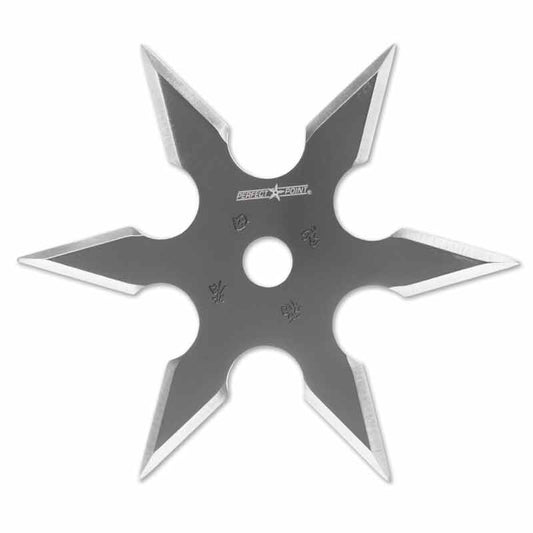 Six Point Ninja Star – Stainless Steel 6 Point Throwing Shuriken