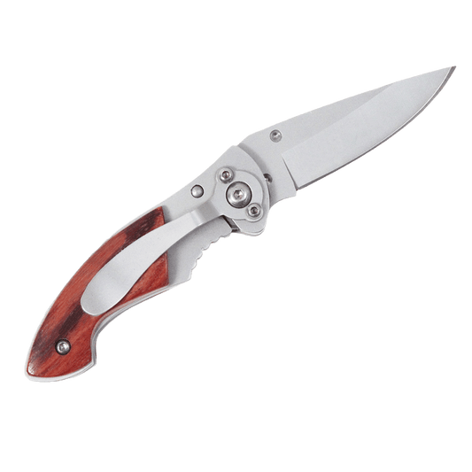 Customizable Mini Rosewood Cutlery With Clip