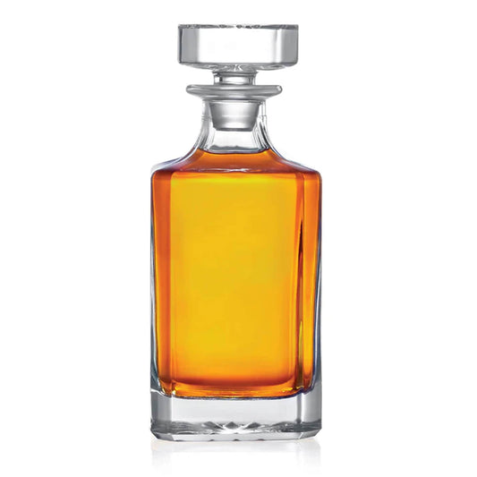 Customized Whiskey Decanter - Square - 750mL