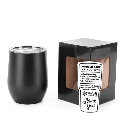 Personalizable 12oz Wine Tumbler