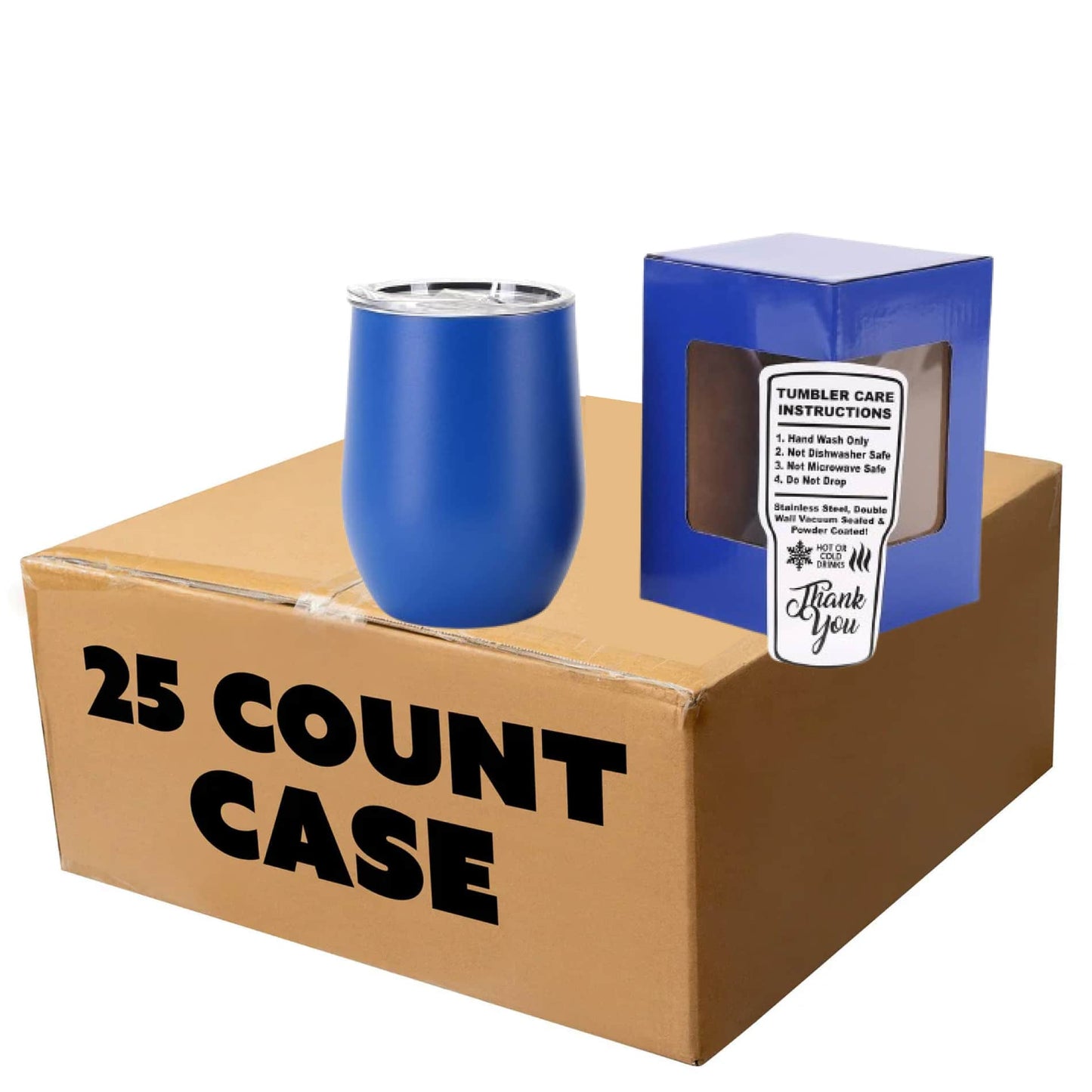 Personalizable 12oz Wine Tumbler