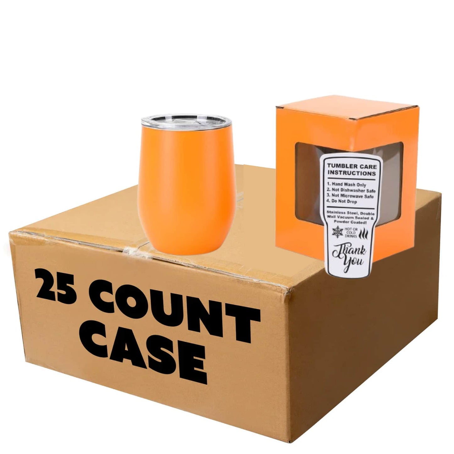 Personalizable 12oz Wine Tumbler